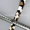 Corda de Couro Estampada de Leopardo Colorido Tira de Couro Prensado PU Tira de Acabamento para Bordas Alça de Ombro DIY Manual Laço Acessórios para Roupas Fita