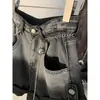 Shorts Jeans de Verão Novo Estilo Linha A para Mulheres 2026 Cintura Alta Emagrecimento Versátil Calças de Perna Larga Que Fazem as Pernas Parecerem Mais Longas, Adequado para o Trabalho