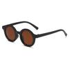 Nuevas Gafas de Sol de Moda para Niños Montura Redonda Lindas Gafas de Sol para Bebé Anti-ultravioleta Celebridad de Internet Mismo Estilo Sin Daño Ocular Protector Solar