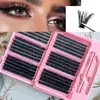 Pestañas postizas transfronterizas, las más vendidas en Amazon en Europa y América, DIY de raza mixta asiática, calientes y audaces, gruesas y voluminosas con capas distintas