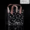 Bolso de PVC bolsa de plástico transparente bolsa de mano para regalo bolsa de regalo para dulces bolsa de regalo láser de fábrica venta al por mayor transfronteriza