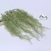 Procesando planta de simulación personalizada Decoración colgante de pared de ratán de hierba de aire planta verde de simulación para el hogar adornos de boda flores falsas