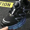 Talla 32-41 zapatos escolares de cuero de marca con suela ligera para niños venta al por mayor zapatillas deportivas para niños grandes 6592