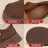Zapatos Birkenstock de Suela Gruesa para Mujer 2026 Otoño Nuevos Mocasines de Gamuza Simples Casuales Versátiles Antideslizantes para Mujeres Pequeñas