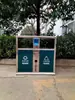 Papelera de Clasificación para Exteriores de Acero Inoxidable Uso Comercial Papelera de Calle para Zona Escénica Sanidad Comunidad Papelera Grande Fabricante
