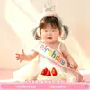 Diadema Sombrero de Cumpleaños Cinta para Fiesta para Niñas Pequeñas y Niños, Cinta Ceremonial con Ambiente Festivo, Accesorios para Fotos, Palitos Retorcidos Hechos a Mano