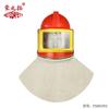 Casco protector de suministro de oxígeno para chorreado de arena temperatura ajustable material ABS gorra para chorreado de arena rongzhituo chal protector contra polvo de arena