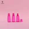Frasco de Leite Tônico 15ml Frasco Pequeno Portátil para Amostra Frasco de Teste Pequeno Transparente Material de Embalagem Cosmética