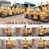18 Estatuas de Luohan 1.6 m Luohan Fuhu Patriarca Damo Luohan Jianglong Templo Estatuas de Buda de Resina