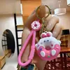 Llavero de Conejo Donut Llavero Creativo de Oso Dinosaurio Llavero de Muñeco de Máquina de Chicles para Mochila Lindo
