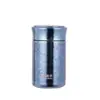 Recipiente de Chá de Titânio Puro, Leve e Fácil de Transportar, Preserva o Frescor e Retém o Aroma do Chá, Recipiente Selado para Armazenamento de Chá, Design de Tubo Reto Sm-T6061
