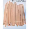 Palitos de Madeira de Faia para Mexer São Usados para Mexer Verniz, Pintura, Artesanato DIY, Tiras de Madeira Sólida para Construção de Maquetes Arquitetônicas