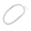 Cadena de collar de suéter súper de imitación de perla simple estilo hada para mujer, moderno, elegante, versátil, nicho, accesorio de alta gama al por mayor