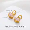 Acessórios Antigos Banhados a Ouro com Incrustações, Contas Espaçadoras de Latão Vazadas para Pulseiras, Acessórios para Joias DIY Feitos à Mão, Acessórios para Pulseiras no Atacado