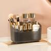 Gabinete con Espejo Caja de Almacenamiento de Cosméticos Tocador Almacenamiento de Productos para el Cuidado de la Piel Almacenamiento de Perfumes Caja de Almacenamiento Simple de Escritorio Caja Organizadora Transparente