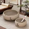 Cinzeiro de Novo Estilo, Personalizado, Moderno, Luxo Leve, Grande Capacidade, Adequado para Sala de Estar, Casa, Escritório, Cinzeiro Decorativo de Cerâmica Estilo Chinês