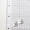 Nuevos Accesorios de Hebilla para Zuecos de Dibujos Animados de Gato, Pinzas para el Cabello, Gomas para el Cabello, Imanes para Refrigerador, Pinzas de Garra, Pegamento de Crema, Accesorios de Resina para Manualidades