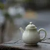 Ceniza de madera cerámica gaiwan taza para preparar té de roca esmalte gris juego de té Kung Fu tetera taza de té taza del anfitrión taza de la justicia