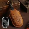 La nueva funda para llave de coche es adecuada para Weilai ET7 especial ET5 cuero genuino retro crazy horse carcasa protectora para llave de coche