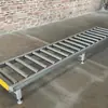 Fábrica de Muebles Línea Rodante de Piso Carro Móvil Máquina Cantoneadora Pista de Rodillos Carro de Transporte Móvil para Puertas de Gabinete Línea Rodante de Piso Carro Móvil