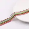 Corrente de Contas de Eletroforese Multicor 1,5mm Corrente de Contas Onduladas Corrente para Bolsa de Boneca Artesanal DIY Corrente de Chaveiro para Bagagem Acessórios