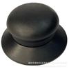 Manija de tapa de vidrio con reborde superior de baquelita, manija de tapa de plástico con reborde superior de acero inoxidable, directa de fábrica