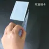 Em Estoque A6A7 Adesivo Páginas Internas Álbum de Cartões Bolsos Internos 6 Furos Bolso Transparente Dupla Face Sacos para Fotos