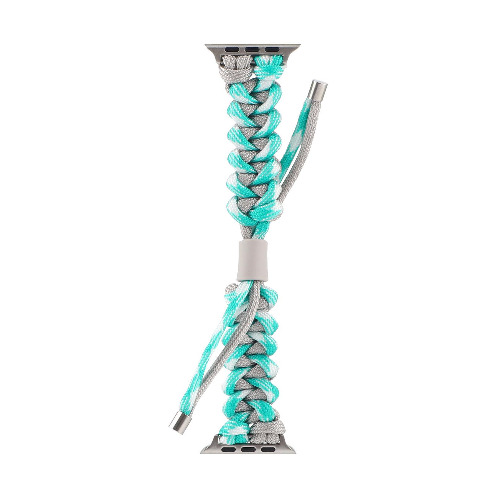 拉伸款鳞纹带硅胶豆 绿+灰 3