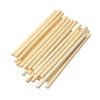 Palo Redondo de Bambú Diámetro 8 mm Palo para Fideos Palo de Bandera Material para Maquetas DIY Palo para Pelucas Palo de Bambú Varilla Redonda de Bambú Material para DIY