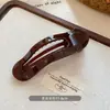 Novo Estilo 2025 Presilha Retro com Laço de Tamanho Médio para Mulheres, Presilha de Tubarão de Alta Qualidade para a Parte de Trás da Cabeça com Pouco Volume de Cabelo, Acessório Popular para Cabelo