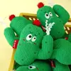 Jodo Fish Color Nuevo Gato Cactus Juguete Auto-Hi Campana Muñeco de Hierba Gatuna Resistente a Morder Suministros para Mascotas