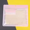 Bolsa de Empaque Personalizada para Guantes, Bolsa Sellada, Bolsa de Plástico con Cierre, Bolsa Transparente Mate Auto-Soportante con Cierre Ziplock, 20 Seda Fabricante de Yiwu