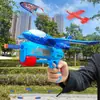 Celebridad de Internet Popular Juguete de Pistola Lanzadora de Aviones para Niños Avión de Espuma Ligera Lanzador de Cometas Niño Puesto Callejero Mayoreo