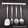 Utensilios de cocina de acero inoxidable espátula juego completo para cocinar cocina Hotel hogar barbacoa tenedor para carne cuchara para arroz espátula