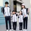 Conjunto de Uniforme Escolar Personalizado para Primavera y Otoño para Estudiantes de Secundaria, Uniformes de Clase Deportiva y de Ocio de Otoño, Conjunto de Dos Piezas de Manga Larga para Hombres y Mujeres, Estudiantes de Preparatoria
