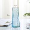 Moda Nórdica Vaso Triângulo Aurora Decoração de Casa Estrelas Luminosas Criativo Martelo Vidro Vaso Decoração