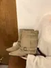 Encuentro Primero Temporada Retro Botas de Vaquero Western Martin Negras de Tacón Bajo para Mujer 2026 Otoño/Invierno Botines Cortos Maillard de Media Caña