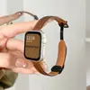 Adequado para Pulseira de Relógio Apple S12/9/8/7/6 Iwatch5432Se Couro Ins Fivela Magnética Pulseira de Pulso Pulseira de Relógio