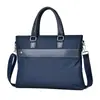 Bolsa Transversal Masculina para Negócios e Dia a Dia 2026 Nova Bolsa Casual Maleta para Computador Bolsa de Ombro em Tecido Oxford