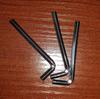 Los fabricantes producen y venden llaves Allen hexagonales de acero medio y alto al carbono endurecido en forma de L, llaves manuales H4 * 22*60