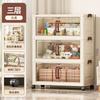 Casa Quarto Brinquedos Diversos Armário de Armazenamento Multicamadas Armário de Armazenamento Livre de Instalação Espessado de Grande Capacidade Dobrável