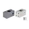 Suporte de Assento para Tubo Quadrado Tipo Furo Quadrado para Tubo Quadrado Rosca Vertical/Paralela Perfil de Suporte com Furo Quadrado Rdr12Rdr52