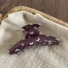 Grampo de Cabelo de Acetato Estilo Coreano 2026 Novo Estilo Presilha de Cabelo High-End Exquisito Presilha de Tubarão para Parte de Trás da Cabeça Tamanho Grande Para Cabelo Grosso Presilha de Cabelo