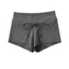 Pantalones Deportivos Casuales de Verano de Cintura Alta Estilo Hong Kong Shorts para Mujer Pantalones Deportivos con Cordón Diseño de Moda Pantalones de Pierna Ancha Pantalones Cortos Ajustados Pantalones Rectos