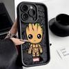 Adecuado para Groot Escalera Apple 16 Funda para Teléfono Móvil 15Promax Marca de Moda Dibujos Animados Ojo Celestial Iphone13/11