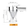 Embudo Cónico de Acero Inoxidable para Hacer Albóndigas de Pulpo Divertido para el Hogar Manual para Salsa de Chocolate Herramientas para Hornear Juego con Asiento