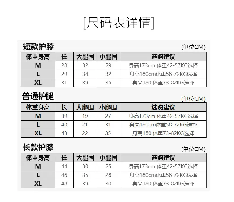 蜂窝运动护膝_11