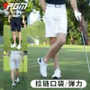 Pgm Ropa de Golf para Hombre Primavera y Verano Pantalones Cortos Deportivos Elásticos Cómodos
