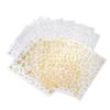 Suministro transfronterizo de pegatinas para uñas Red Sol Estrella Luna decoración 3D oro y plata pegatinas para uñas en blanco y negro pegatinas adhesivas para uñas