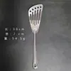 Conjunto Pequeno de Utensílios de Cozinha em Aço Inoxidável, Conjunto de 11 Peças de Colheres e Espátulas para Cozinhar, Escumadeira, Colher de Sopa, Colher de Arroz, Espátula para Bolo, Atacado Transfronteiriço
